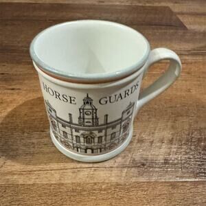 Denby Horse Guards Mug by William Kent Vintage Stoneware England Classic READ